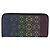 LOEWE Anagram Zippy Wallet Leather Silver Rainbow - vista 13