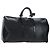 LOUIS VUITTON Epi Keepall 50 Boston Bag Noir M42962 LV
