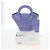 Bottega Veneta Hand Bag Patent leather Purple Silver - vista 26