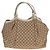 GUCCI GG Canvas Hand Bag Beige Gold 211943 - vista 3