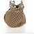 GUCCI GG Canvas Hand Bag Beige Gold 211943 - vista 5