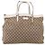 GUCCI GG Canvas Tote Bag Beige Silver 153213 - vista 2
