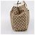 GUCCI GG Canvas Tote Bag Beige Silver 153213 - vista 4