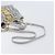 Miu Miu Hand Bag Leather 2way Gray Gold - vista 11