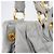 Miu Miu Hand Bag Leather 2way Gray Gold - vista 21