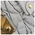 Miu Miu Hand Bag Leather 2way Gray Gold - vista 26
