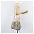 Miu Miu Hand Bag Leather 2way Gray Gold - vista 39