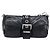 PRADA Shoulder Bag Leather Black Silver - vista 2