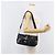 PRADA Shoulder Bag Leather Black Silver - vista 32
