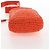 PRADA Shoulder Pouch Raffia 2way Orange Silver - vista 13