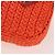 PRADA Shoulder Pouch Raffia 2way Orange Silver - vista 16