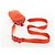 PRADA Shoulder Pouch Raffia 2way Orange Silver - vista 9