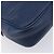 Miu Miu Madras Shoulder Bag Leather Navy Gold Tone - vista 12