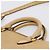 Miu Miu Hand Bag Leather 2way Beige Gold Tone - vista 10