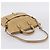 Miu Miu Hand Bag Leather 2way Beige Gold Tone - vista 11