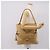 Miu Miu Hand Bag Leather 2way Beige Gold Tone - vista 33