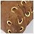 Miu Miu Hand Bag Leather 2way Brown Gold - vista 13