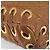 Miu Miu Hand Bag Leather 2way Brown Gold - vista 14
