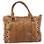 Miu Miu Hand Bag Leather 2way Brown Gold - vista 2