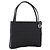 Christian Dior Canage Shoulder Bag Nylon Black Silver