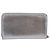 CHANEL Long Wallet Leather Silver CC - vista 3