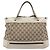 GUCCI GG Canvas Web Sherry Line Hand Bag Beige Gold 269894 - vista 3
