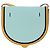 LOEWE Ken Price Collaboration Shoulder Bag Leather Yellow Silver - vista 3