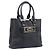 Bulgari BVLGARI Parentesi Tote Bag Leather Black Gold Tone