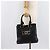 Bulgari BVLGARI Parentesi Tote Bag Leather Black Gold Tone - vista 27