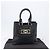 Bulgari BVLGARI Parentesi Tote Bag Leather Black Gold Tone - vista 28