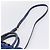 PRADA Gathered Hand Bag Nylon 2way Blue Gold - vista 11