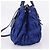PRADA Gathered Hand Bag Nylon 2way Blue Gold - vista 5