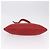PRADA Chain Shoulder Bag Vittero Dino Leather Red Gold - vista 11