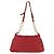 PRADA Chain Shoulder Bag Vittero Dino Leather Red Gold - vista 2