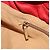 PRADA Chain Shoulder Bag Vittero Dino Leather Red Gold - vista 21