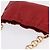 PRADA Chain Shoulder Bag Vittero Dino Leather Red Gold - vista 6
