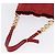 PRADA Chain Shoulder Bag Vittero Dino Leather Red Gold - vista 7
