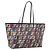FENDI Zucca Canvas Tote Bag PVC Leather Multicolor 8BH185