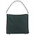 PRADA Metal Handle Shoulder Bag Nylon Green Silver - vista 13