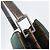 PRADA Metal Handle Shoulder Bag Nylon Green Silver - vista 8