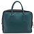 PRADA Hand Bag Saffiano leather Black Emerald Green - vista 2