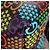 GUCCI GG Psychedelic Boston Bag PVC 2way Multicolor Silver 602619 - vista 18
