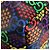GUCCI GG Psychedelic Boston Bag PVC 2way Multicolor Silver 602619 - vista 20