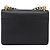 PRADA Chain Shoulder Bag Safiano Leather Black Gold - vista 2