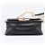 PRADA Chain Shoulder Bag Safiano Leather Black Gold - vista 5