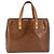 LOUIS VUITTON Monogram Vernis Reade PM Hand Bag Bronze M91146 LV - vista 13