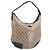 GUCCI GG Crystal Web Sherry Line Bag Coated Canvas Beige 293596