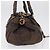 Chloé Chloe Paddington Hand Bag Leather Brown Gold Silver - vista 5