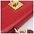 Céline CELINE Hand Bag Leather 2way Red Gold - vista 8