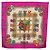 Hermès HERMES Carre 90 Scarf  LES RUBANS DU CHEVAL  Silk Purple